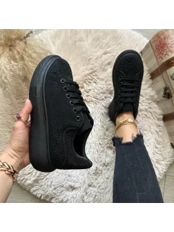 Adidasi dama casual negri LG02 T7-2